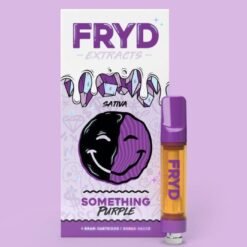 Something Purple Fryd Carts – 85% THC – Sativa Vape Cartridge